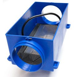 In-line regenwaterfilter DEVAFILTER PRO ZONDER ribber - diameter 110 (voor dakoppervlakte tot 200 m2)