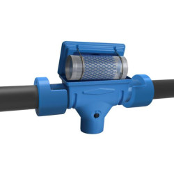 Regenwaterfilter inline compact BETON SET (voor beton regenwaterputten)