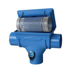 Filtre d'eau de pluie inline compact (pour citernes en polyéthylène)