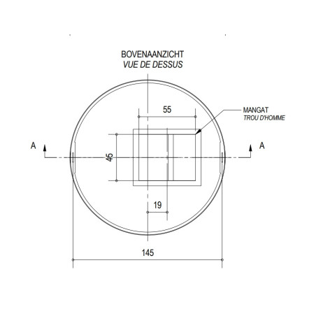 Fosse septique 1 500 L en béton - 4 EH