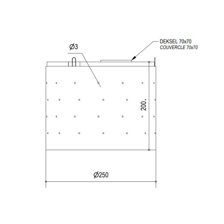 Puits perdu 7 500 L en béton