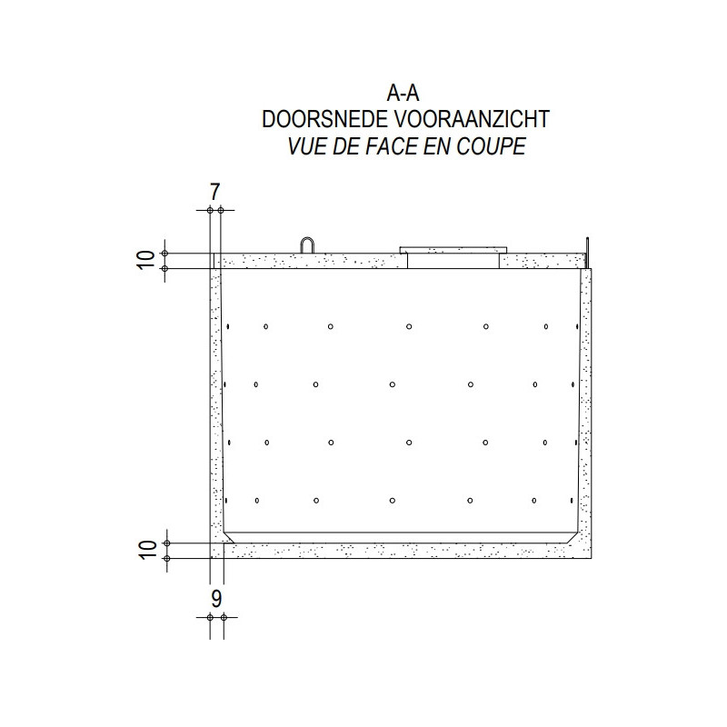 Puits perdu 7 500 L en béton