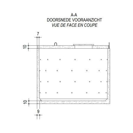 Puits perdu 7 500 L en béton