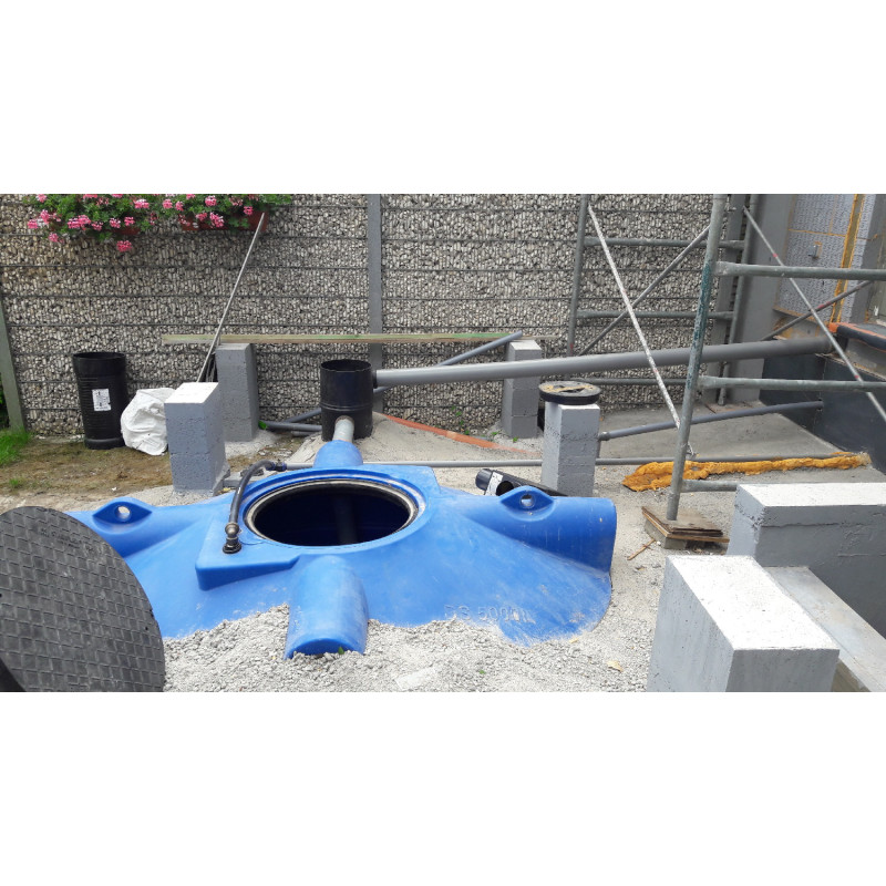 Cycloonfilter WFF 100 ZONDER opzetstuk voor regenwatertanks