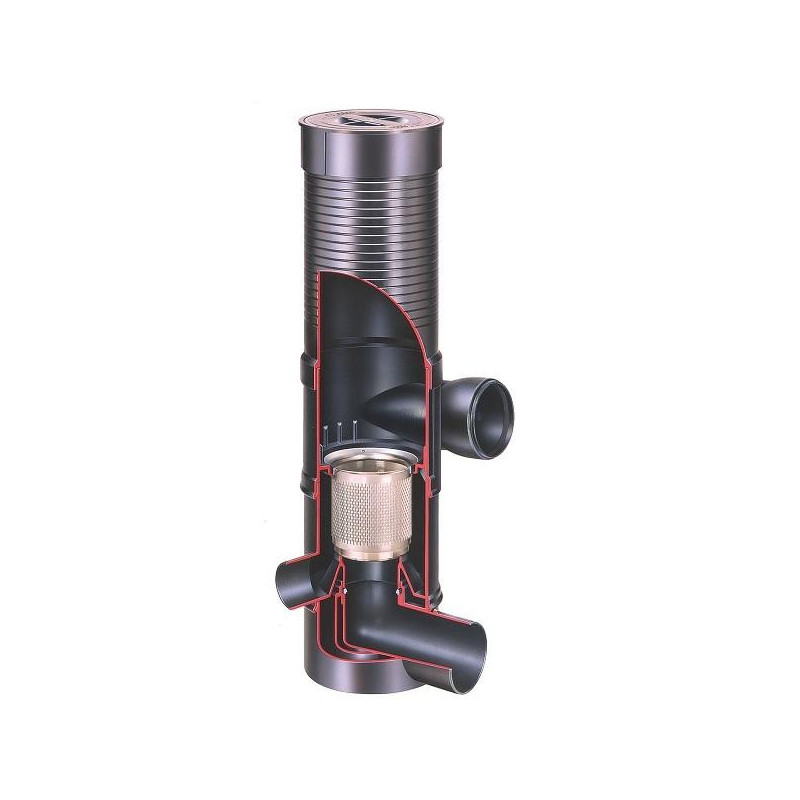 Cycloon filter WFF150 MET opzetstuk voor regenwatertanks