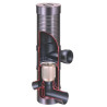 Cycloon filter WFF150 MET opzetstuk voor regenwatertanks Cycloon filter WFF150 MET opzetstuk voor regenwatertanks