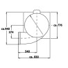 Filtre cyclone WFF 300 - grande surface de toiture - passage véhicule 60 T - WF 3001 Filtre cyclone WFF 300 - grande surface de toiture - passage véhicule 60 T - WF 3001