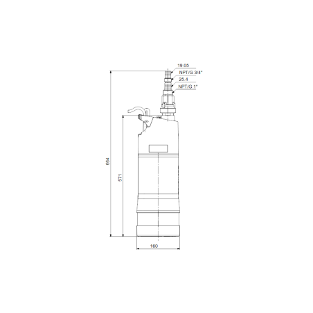 Pompe de jardin Grundfos SBA 3-45 M