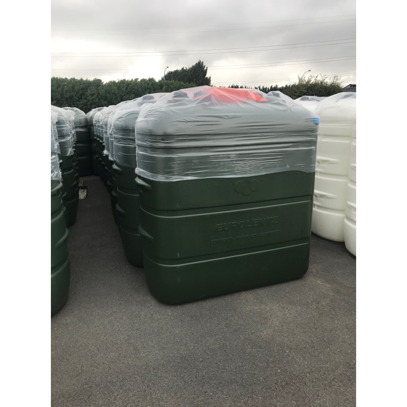 Citerne à mazout EUROLENTZ confort double paroi 1 500 L (stockage extérieur)