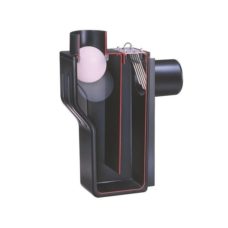 Siphon de trop-plein DN 110 mm (Multisiphon) avec options