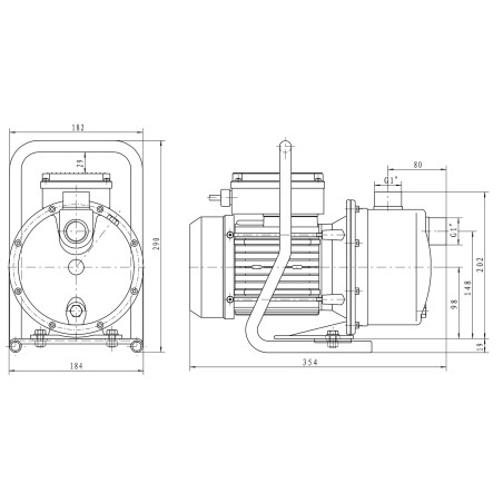 Groupe hydrophore HWW Garden 1000