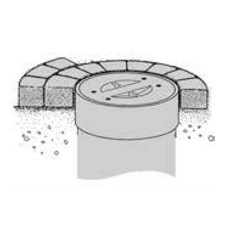 Anneau de fermeture en PP pour filtre WFF 100 & WFF 150 Wisy - ZW 1000