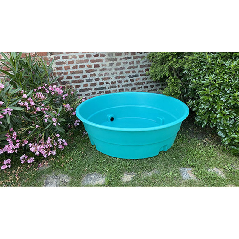 Piscine pour enfants en polyéthylène rotomoulé - 500 L (bleu)