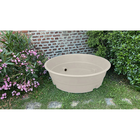 Piscine pour enfants en polyéthylène rotomoulé - 500 L (beige)