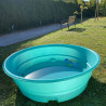 Piscine pour enfants en polyéthylène rotomoulé - 900 L (bleu)