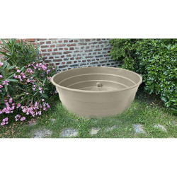 Piscine pour enfants en polyéthylène rotomoulé - 900 L (beige)