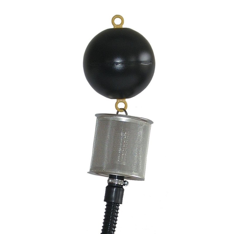 Fijne aanzuigfilter set met terugstroombeveiliging en 2 meter zuigslang - SZ 9801