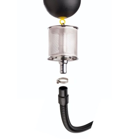 Fijne aanzuigfilter set met terugstroombeveiliging en 2 meter zuigslang - SZ 9801 Fijne aanzuigfilter set met terugstroombeveiliging en 2 meter zuigslang - SZ 9801