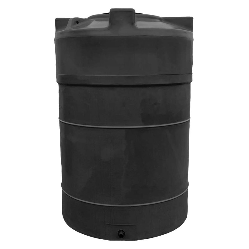 Citerne de stockage hors sol 2 000 L - coloris noir