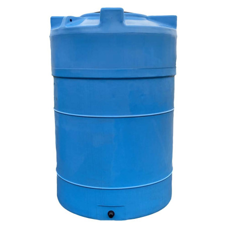 Citerne de stockage hors sol 2 000 L - coloris bleu