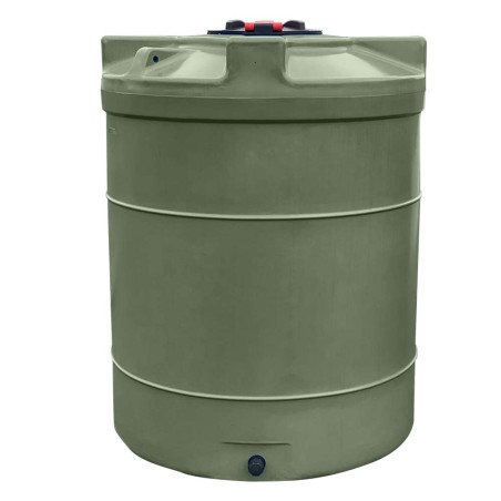 Bovengrondse tank 3 000 L - donker groen kleur