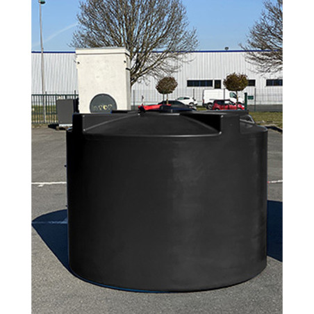 Citerne de stockage hors sol 4 000 L - coloris noir