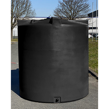 Citerne de stockage hors sol 5 000 L - coloris noir