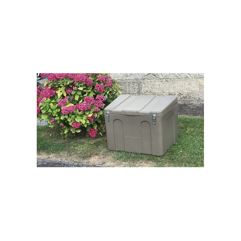 Coffre de rangement 140 L - coloris taupe