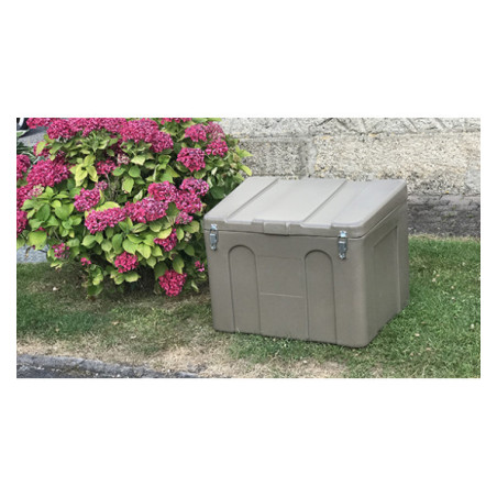 Coffre de rangement 140 L - coloris taupe