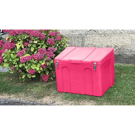 Coffre de rangement 140 L - coloris rose