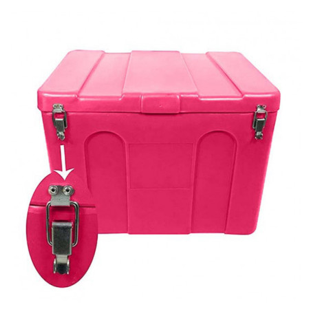 Coffre de rangement 140 L - coloris rose