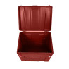 Coffre de rangement 140 L - coloris rouge foncé