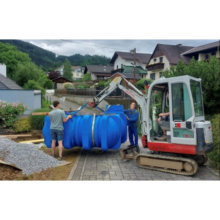 DRINK FLAT 5 000 L citerne pour eau potable (à enterrer)