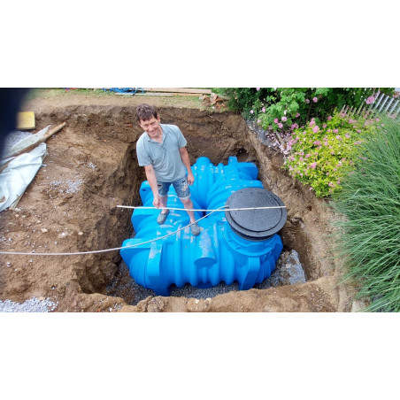 DRINK FLAT 10 000 L citerne pour eau potable (à enterrer)