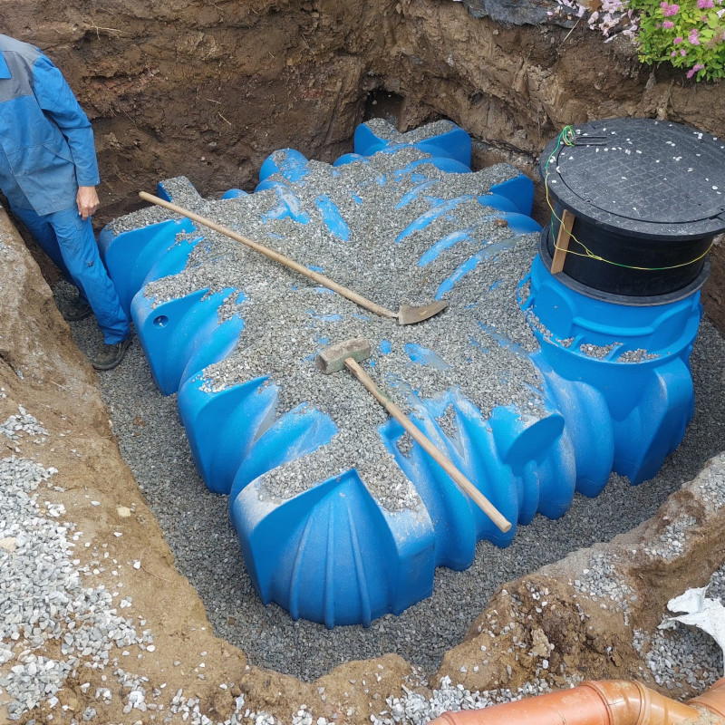 DRINK FLAT 10 000 L citerne pour eau potable (à enterrer)