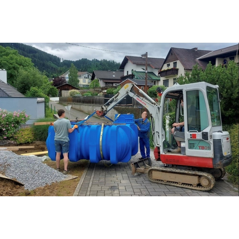 DRINK FLAT 10 000 L citerne pour eau potable (à enterrer)