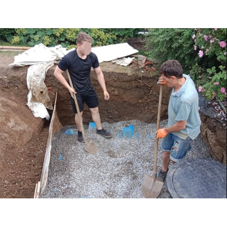 DRINK FLAT 15 000 L citerne pour eau potable (à enterrer)