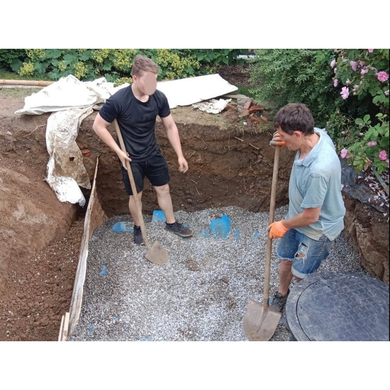 DRINK FLAT 20 000 L citerne pour eau potable (à enterrer)