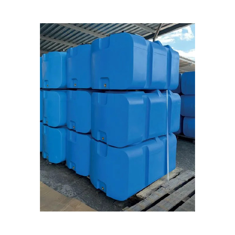 Bovengrondse regenwatertank 100 L (blauwe kleur)