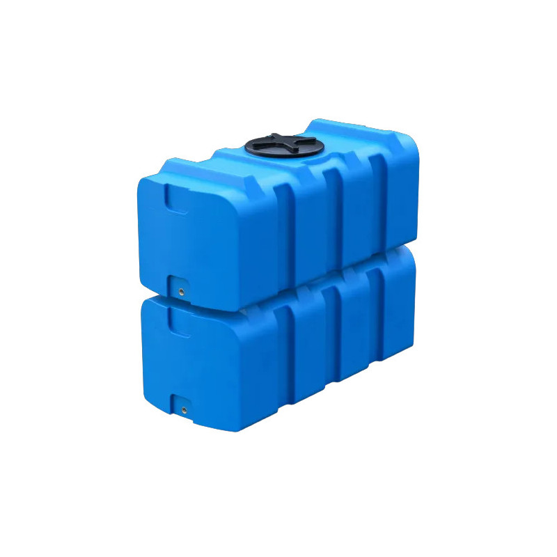 Bovengrondse regenwatertank 500 L (blauwe kleur)