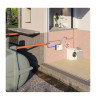 Compact en volledig automatisch regenwateropvang systeem SANIRAIN 4 Comfort versie Compact en volledig automatisch regenwateropvang systeem SANIRAIN 4 Comfort versie