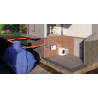 Compact en volledig automatisch regenwateropvang systeem SANIRAIN 6 Compact en volledig automatisch regenwateropvang systeem SANIRAIN 6