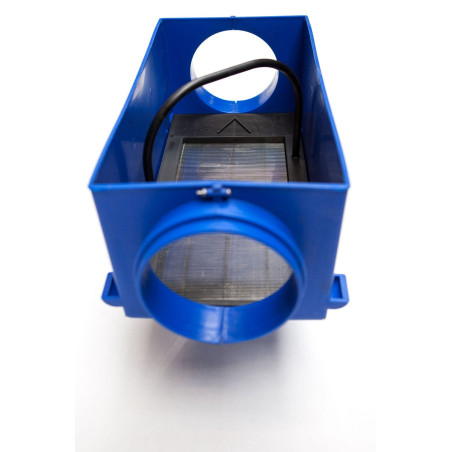 In-line regenwaterfilter DEVAFILTER PRO MET ribber - diameter 125 (voor dakoppervlakte tot 200 m2) In-line regenwaterfilter DEVAFILTER PRO MET ribber - diameter 125 (voor dakoppervlakte tot 200 m2)