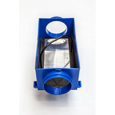 In-line regenwaterfilter DEVAFILTER PRO MET ribber - diameter 125 (voor dakoppervlakte tot 200 m2) In-line regenwaterfilter DEVAFILTER PRO MET ribber - diameter 125 (voor dakoppervlakte tot 200 m2)