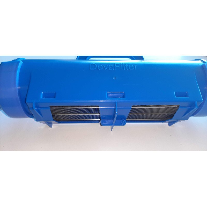 In-line regenwaterfilter DEVAFILTER ZONDER ribber - diameter 125 (voor dakoppervlakte tot 200 m2) COMING SOON