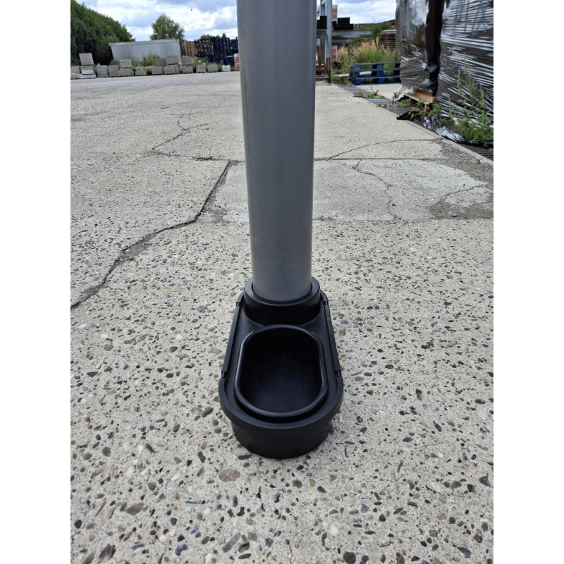 Rustige inloop in polyethyleen DN 110 mm