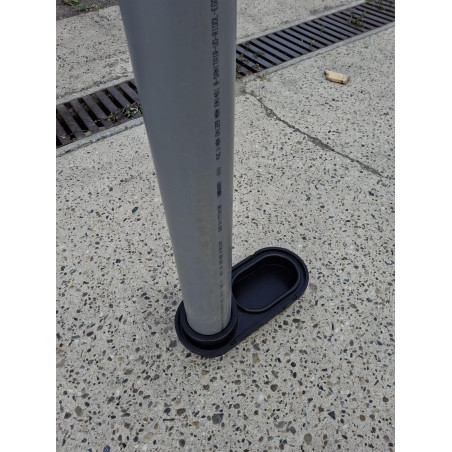 Rustige inloop in polyethyleen DN 110 mm Rustige inloop in polyethyleen DN 110 mm