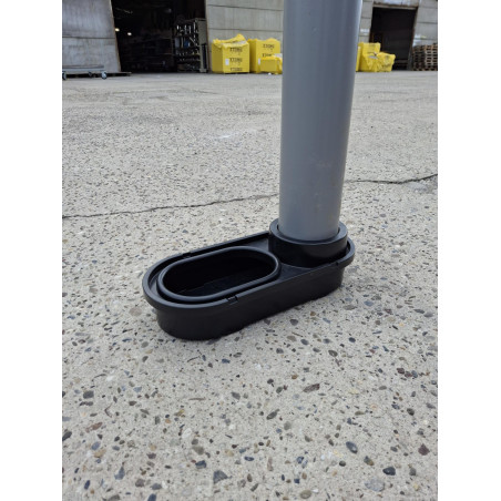 Rustige inloop in polyethyleen DN 110 mm Rustige inloop in polyethyleen DN 110 mm