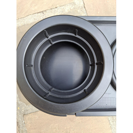 Rustige inloop in polyethyleen DN 110 mm Rustige inloop in polyethyleen DN 110 mm