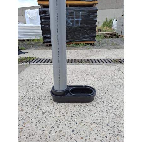 Rustige inloop in polyethyleen DN 110 mm Rustige inloop in polyethyleen DN 110 mm